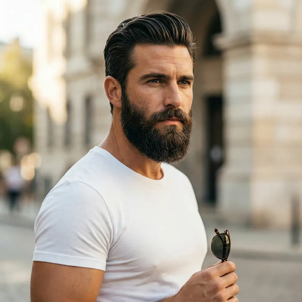 Croissance de la barbe