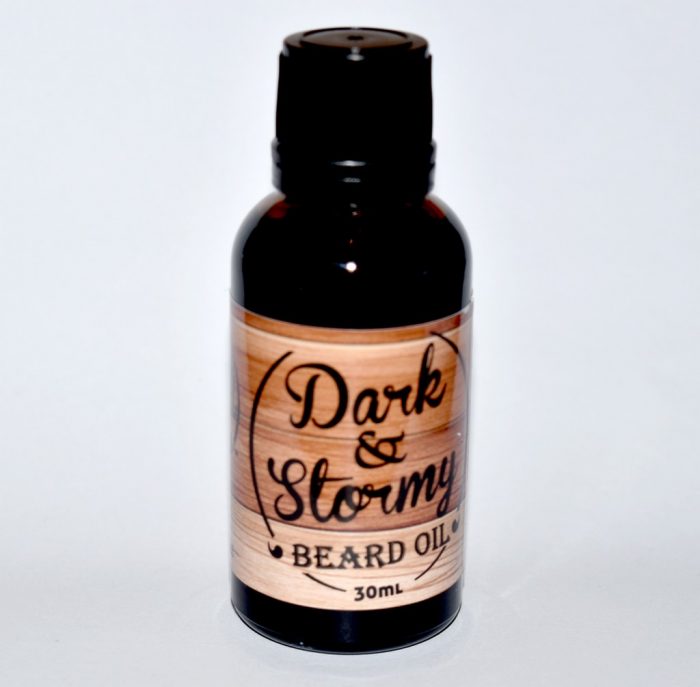 Huile à barbe dark and Stormy The Beady Beard co