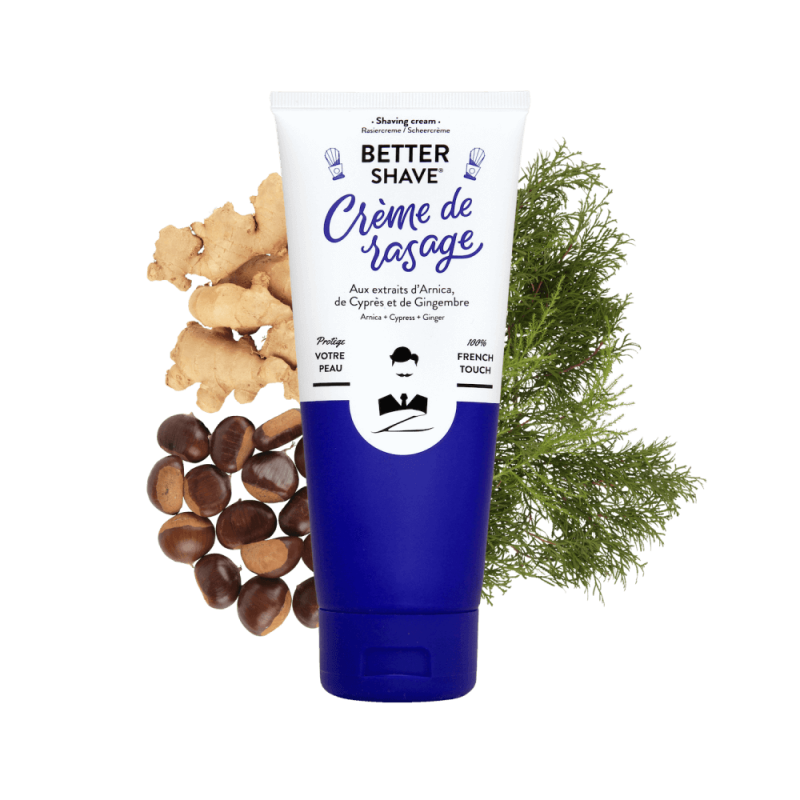 Crème De Rasage Monsieur Barbier - 90 Ml - Formule Française - Neuf Sous Emballage