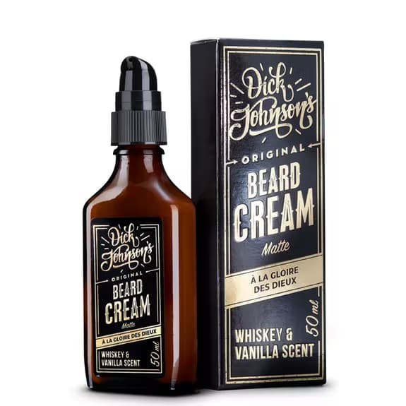 Crème à barbe Dick Johnson's A la Gloire des Dieux - Senteur whisky & Vanilla