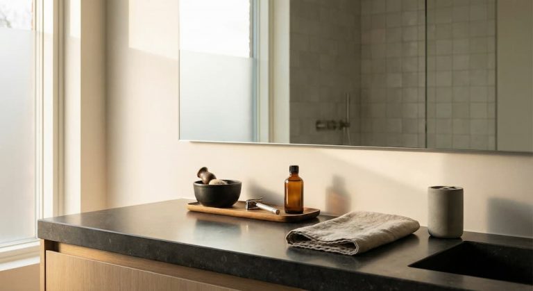 Salle de bain homme moderne