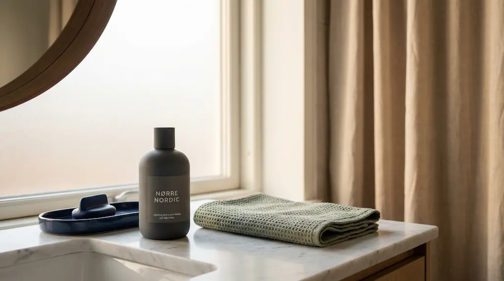 Votre gel douche détruit votre peau intime : son pH de 7 à 9 décape le film protecteur naturel.