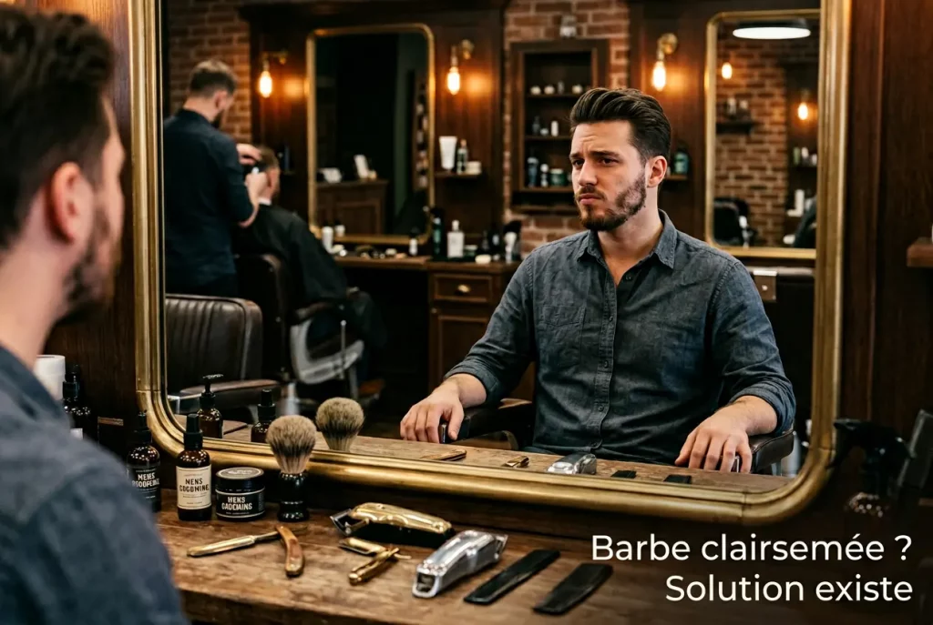 Barbe clairsemée 7 solutions pour la rendre plus dense