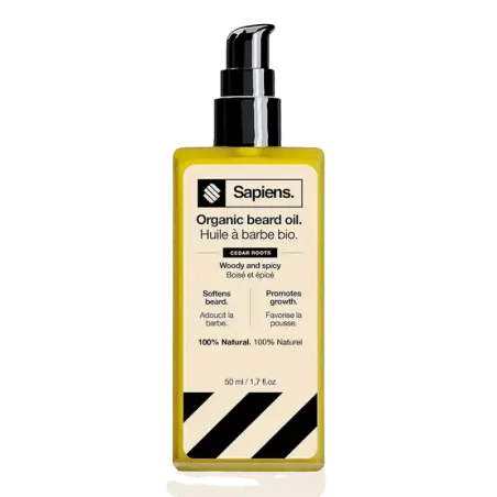 Huile à barbe bio Sapiens